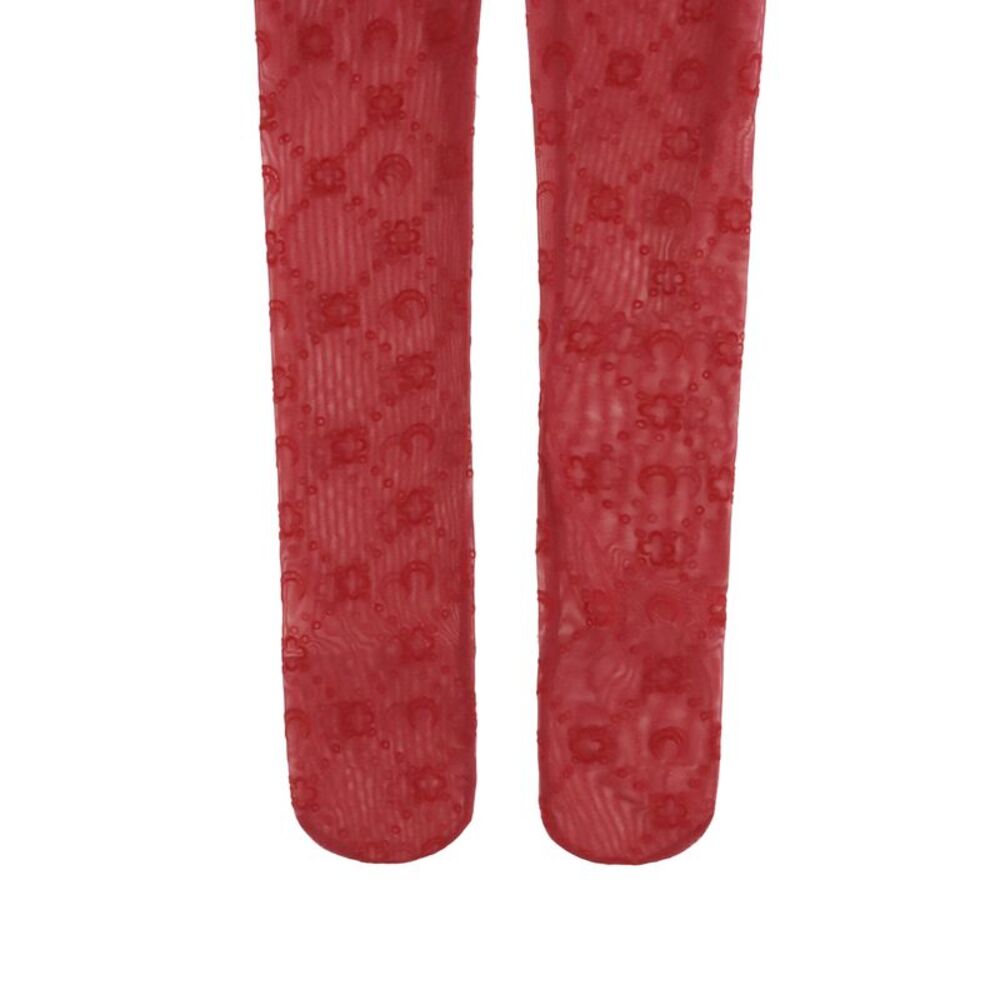 Marine Serre Women Recycled Mesh Flocked Tights - Picture 3 of 3